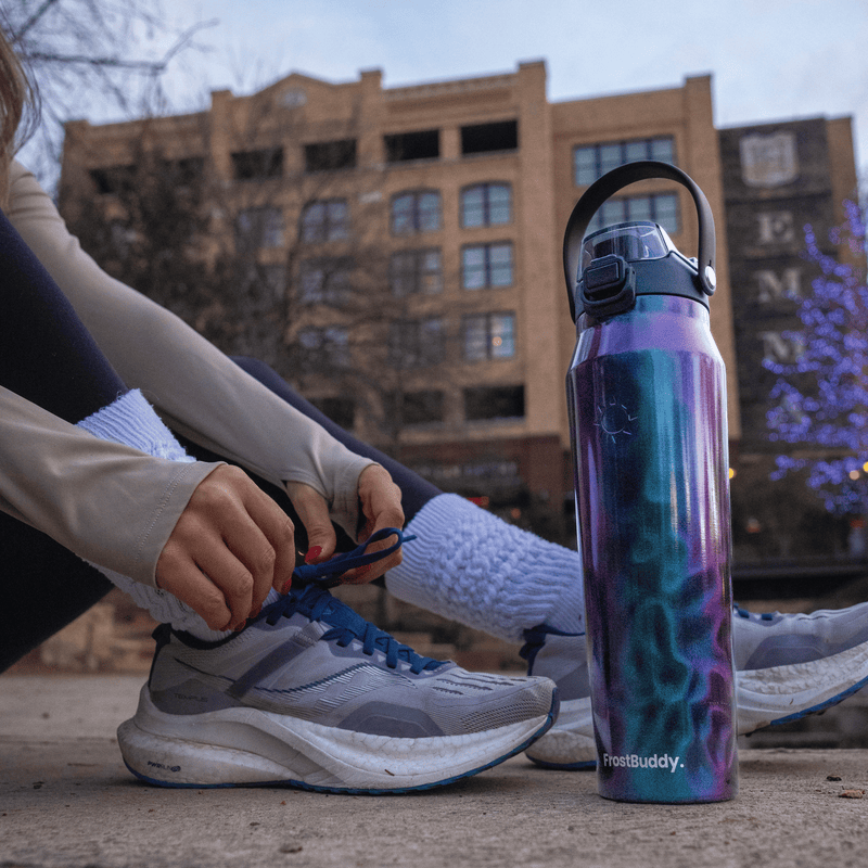 Bottle 24oz Football Drip